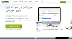 Desktop Screenshot of calendarwiz.com